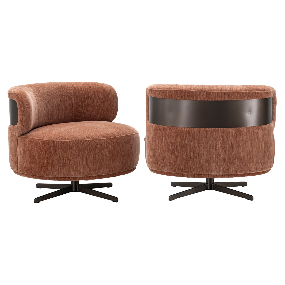 Lounge stoel Lauren be straight mocha mousse