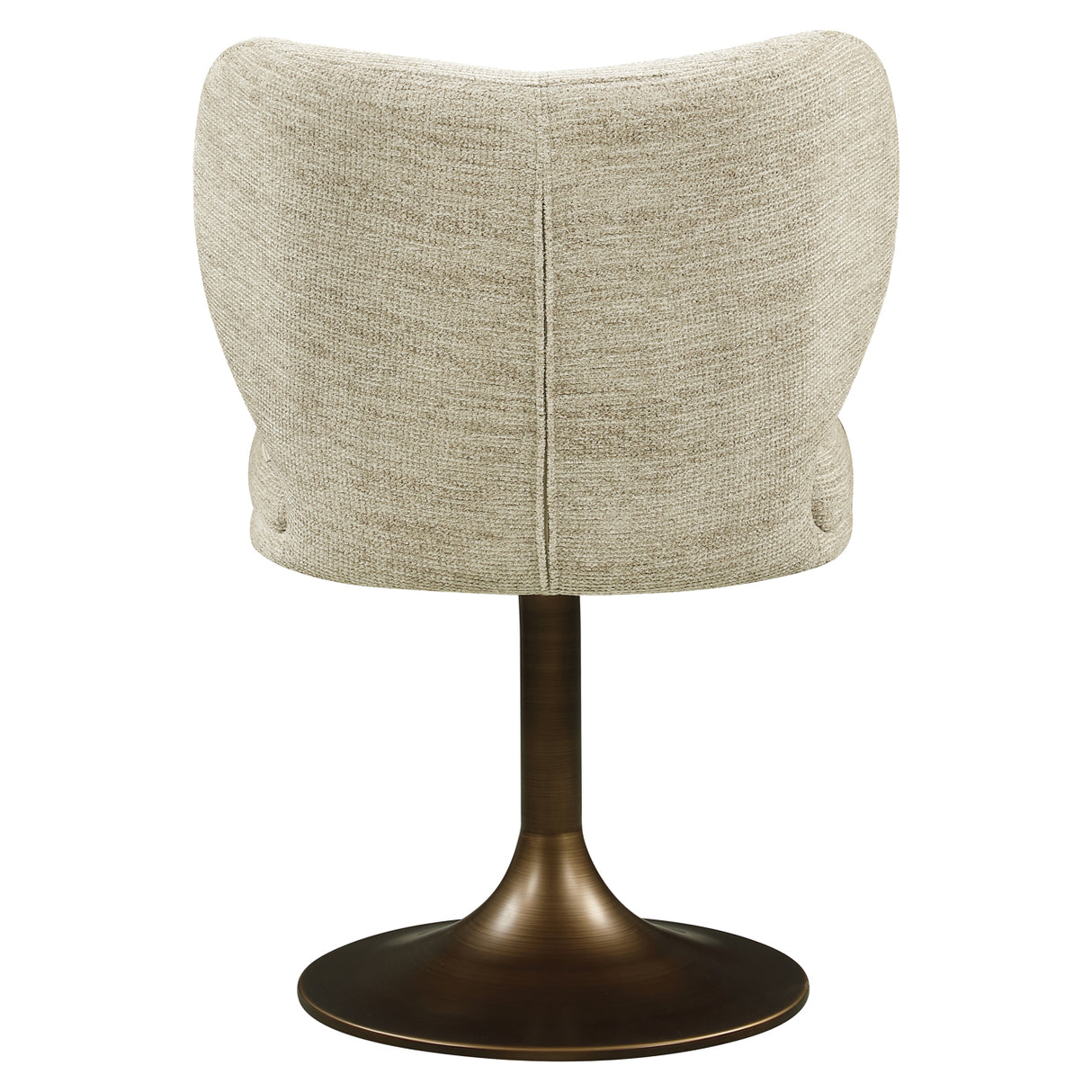 Eetkamerstoel Amely natural softweave swivel