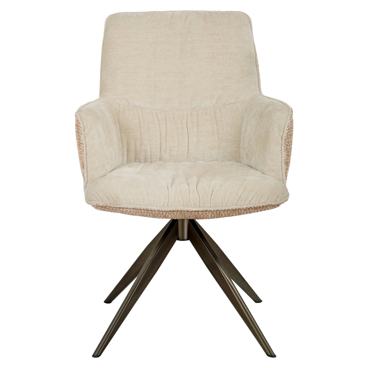Eetkamerstoel Chase ginger jacquard swivel van Richmond Interiors – Luxe comfort op maat van PureWonen. Vraag naar de beste prijs.