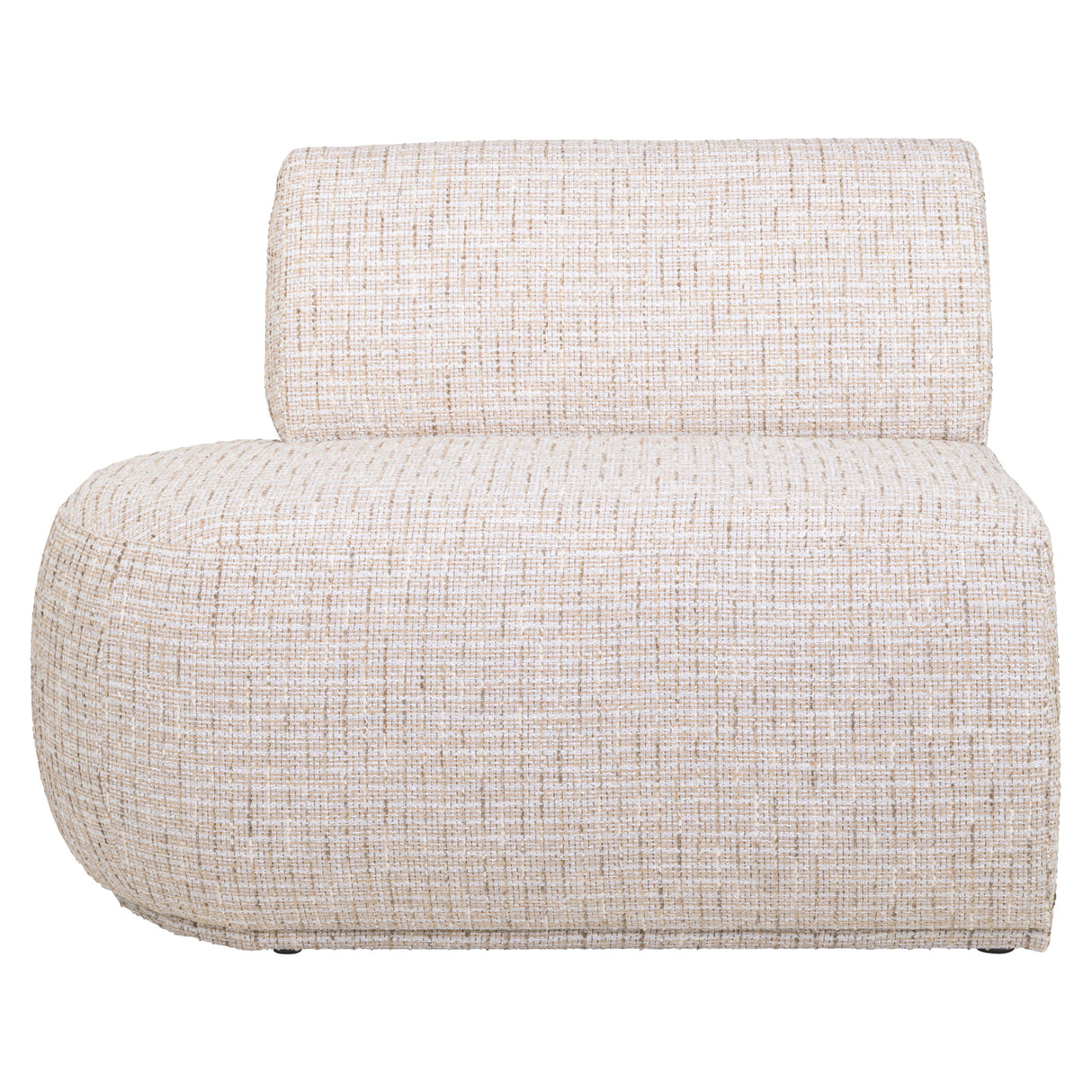 Eetkamer bank Sorrobon trendy cream open end left straight