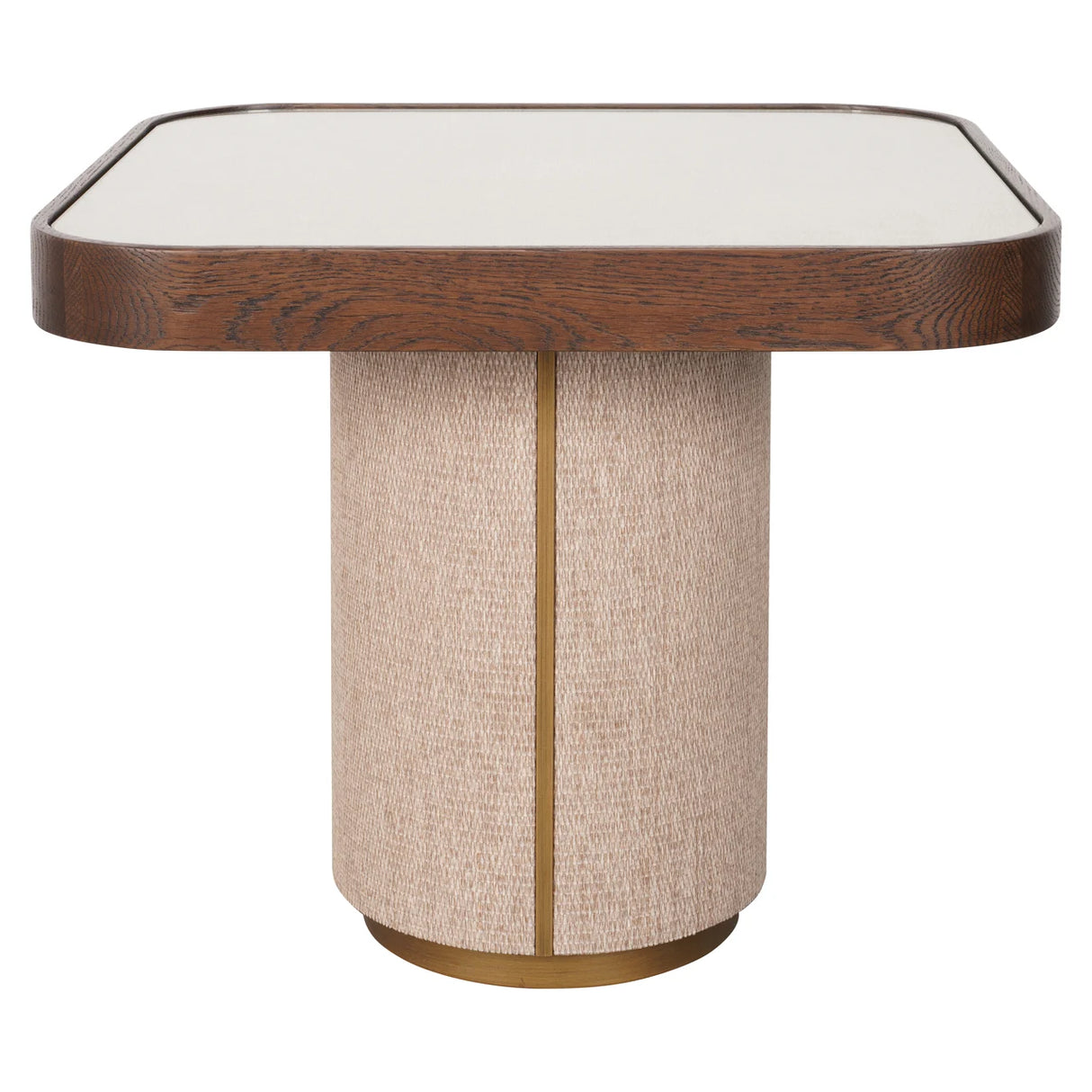 Bijzettafel Willox brown including glass