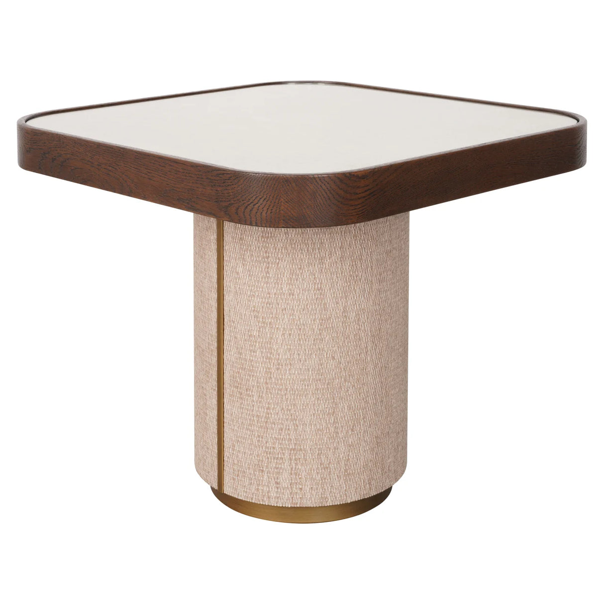 Bijzettafel Willox brown including glass