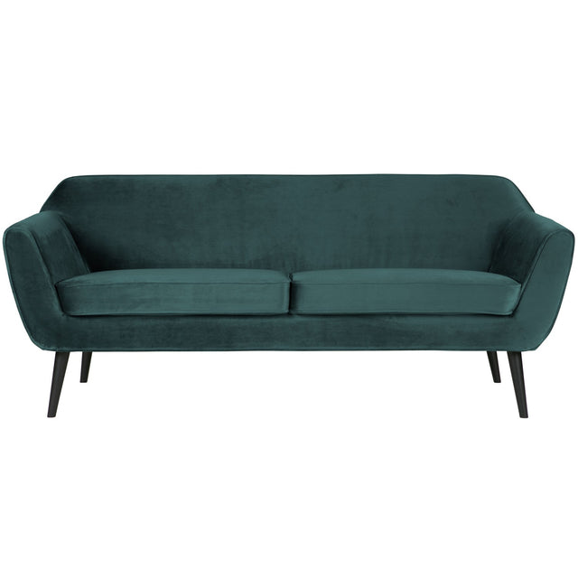 Rocco Sofa 187 Cm Fluweel Teal van WOOOD – Luxe comfort op maat van PureWonen. Vraag naar de beste prijs.