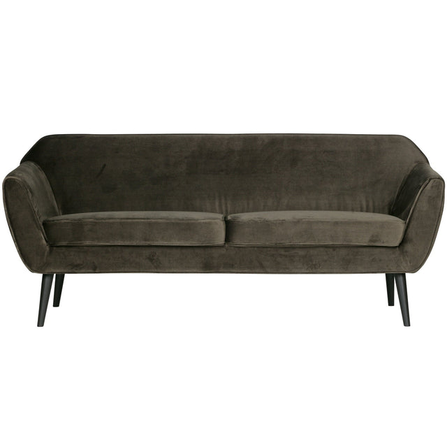 Rocco Sofa 187 Cm Fluweel Warm Groen van WOOOD – Luxe comfort op maat van PureWonen. Vraag naar de beste prijs.