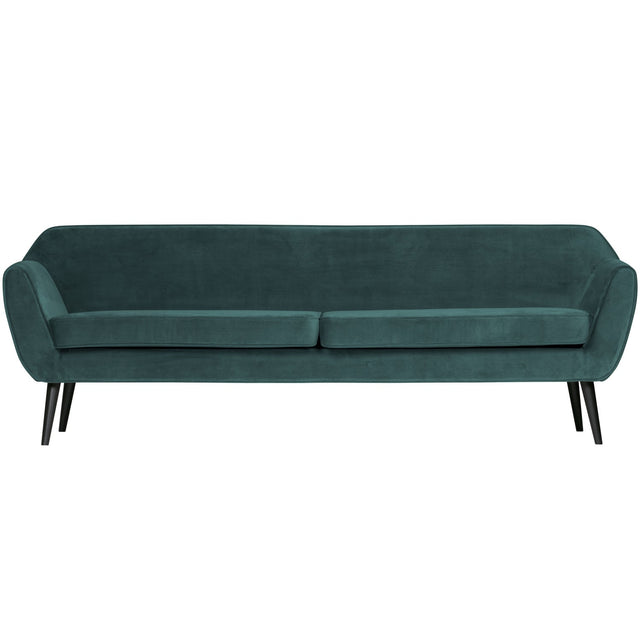 Rocco Xl Sofa 230 Cm Fluweel Teal van WOOOD – Luxe comfort op maat van PureWonen. Vraag naar de beste prijs.