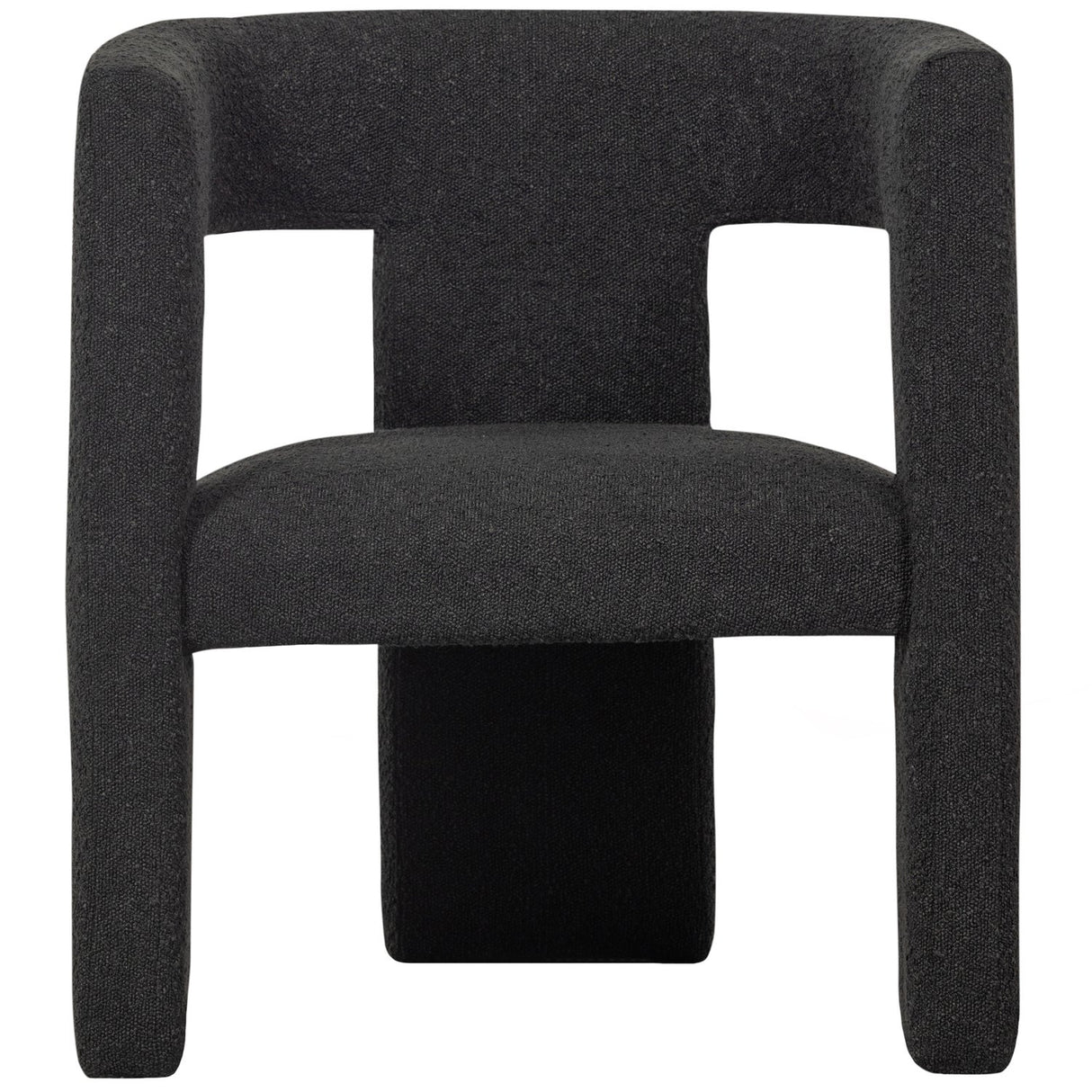 Tiwa Fauteuil Boucle Donkergrijs van WOOOD – Luxe comfort op maat van PureWonen. Vraag naar de beste prijs.