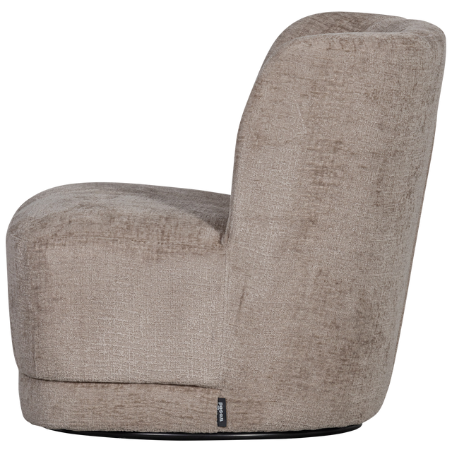 Atty Draaifauteuil Zand van WOOOD – Luxe comfort op maat van PureWonen. Vraag naar de beste prijs.