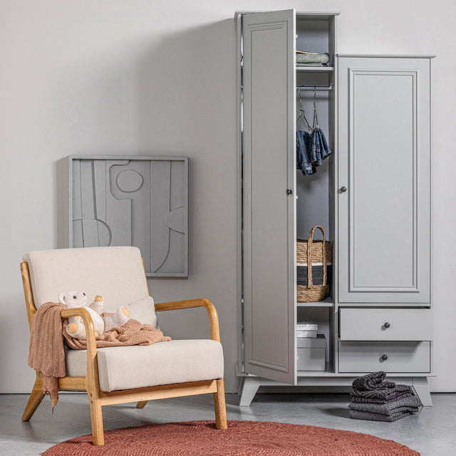 Mark Fauteuil Geweven Stof Naturel van WOOOD – Luxe comfort op maat van PureWonen. Vraag naar de beste prijs.