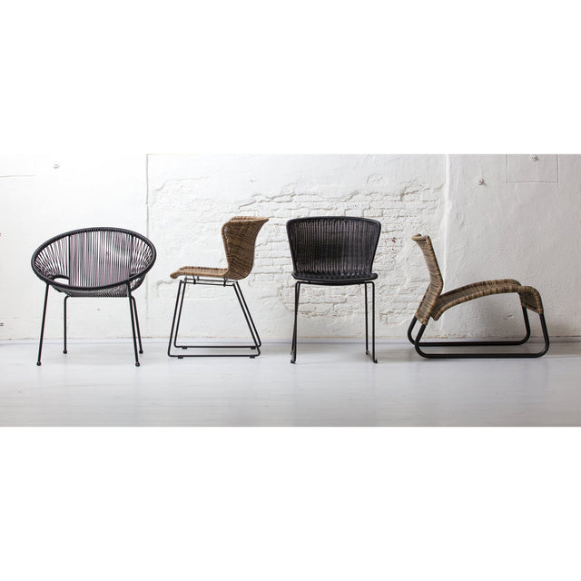 Set V 2 Wings Tuinstoel Zwart van WOOOD – Luxe comfort op maat van PureWonen. Vraag naar de beste prijs.