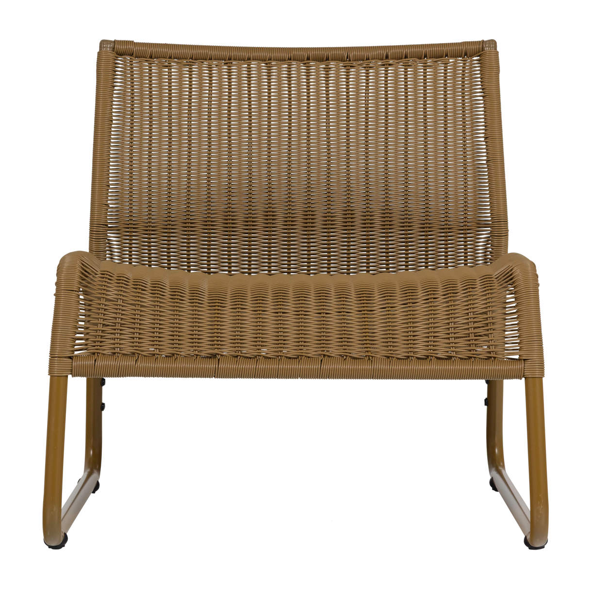 West Tuin Loungestoel Honinggeel