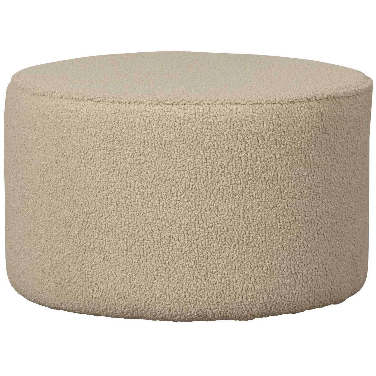 Sara Poef Laag Teddy Sand 36x O60 van WOOOD – Luxe comfort op maat van PureWonen. Vraag naar de beste prijs.