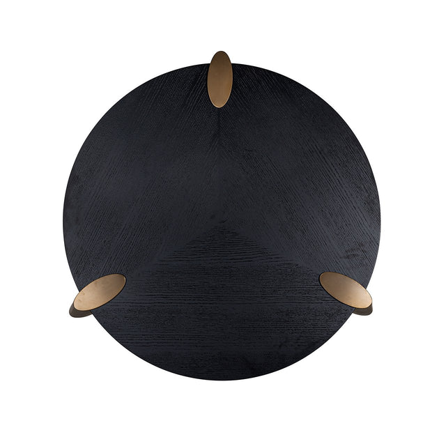 Salontafel Brody 100Ø (Charcoal) van Richmond Interiors – Luxe comfort op maat van PureWonen. Vraag naar de beste prijs.