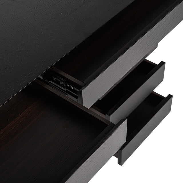 Bureau Connar 5-laden (Charcoal) van Richmond Interiors – Luxe comfort op maat van PureWonen. Vraag naar de beste prijs.