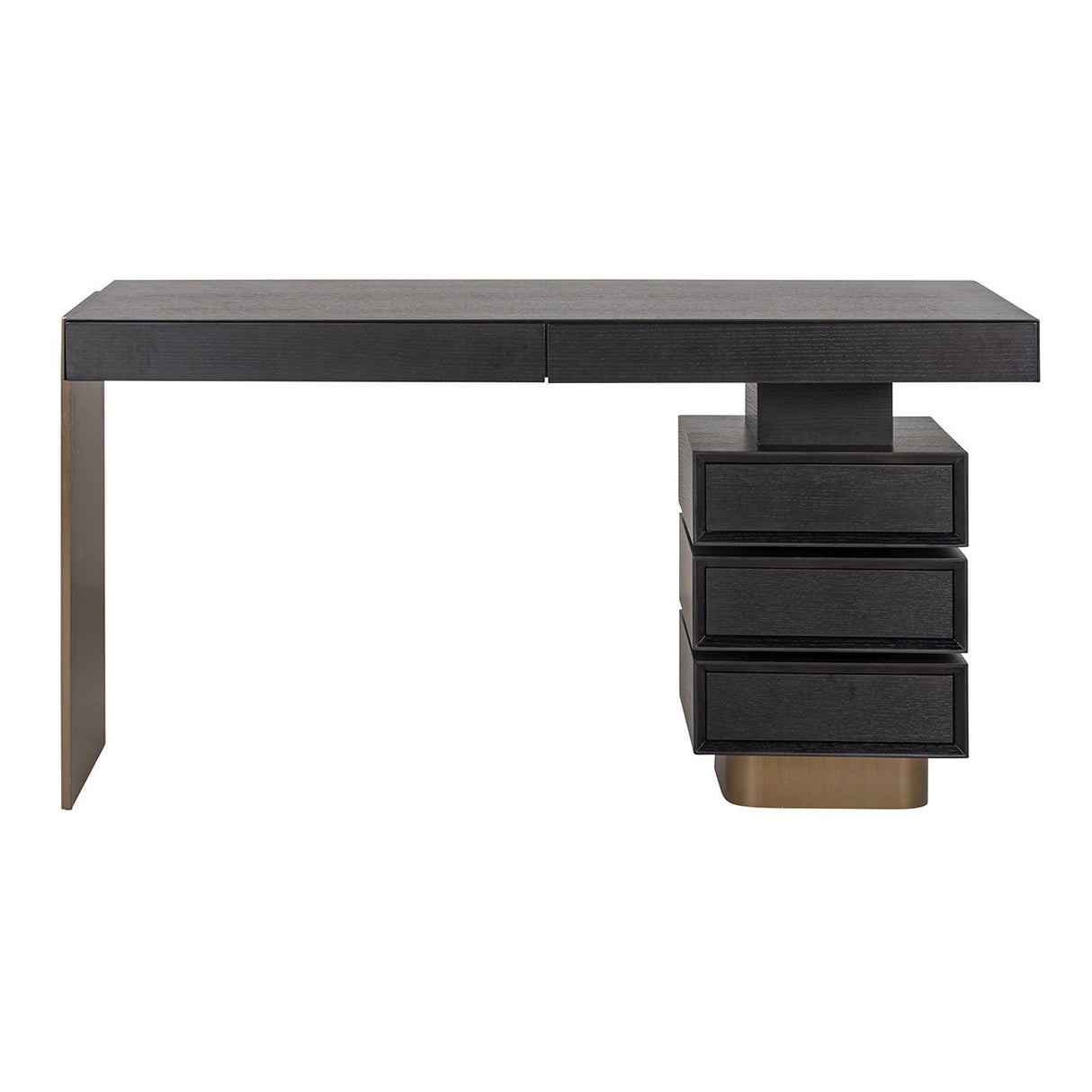 Bureau Connar 5-laden (Charcoal) van Richmond Interiors – Luxe comfort op maat van PureWonen. Vraag naar de beste prijs.