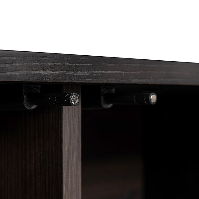 Dressoir Dax 4-deuren (Charcoal) van Richmond Interiors – Luxe comfort op maat van PureWonen. Vraag naar de beste prijs.