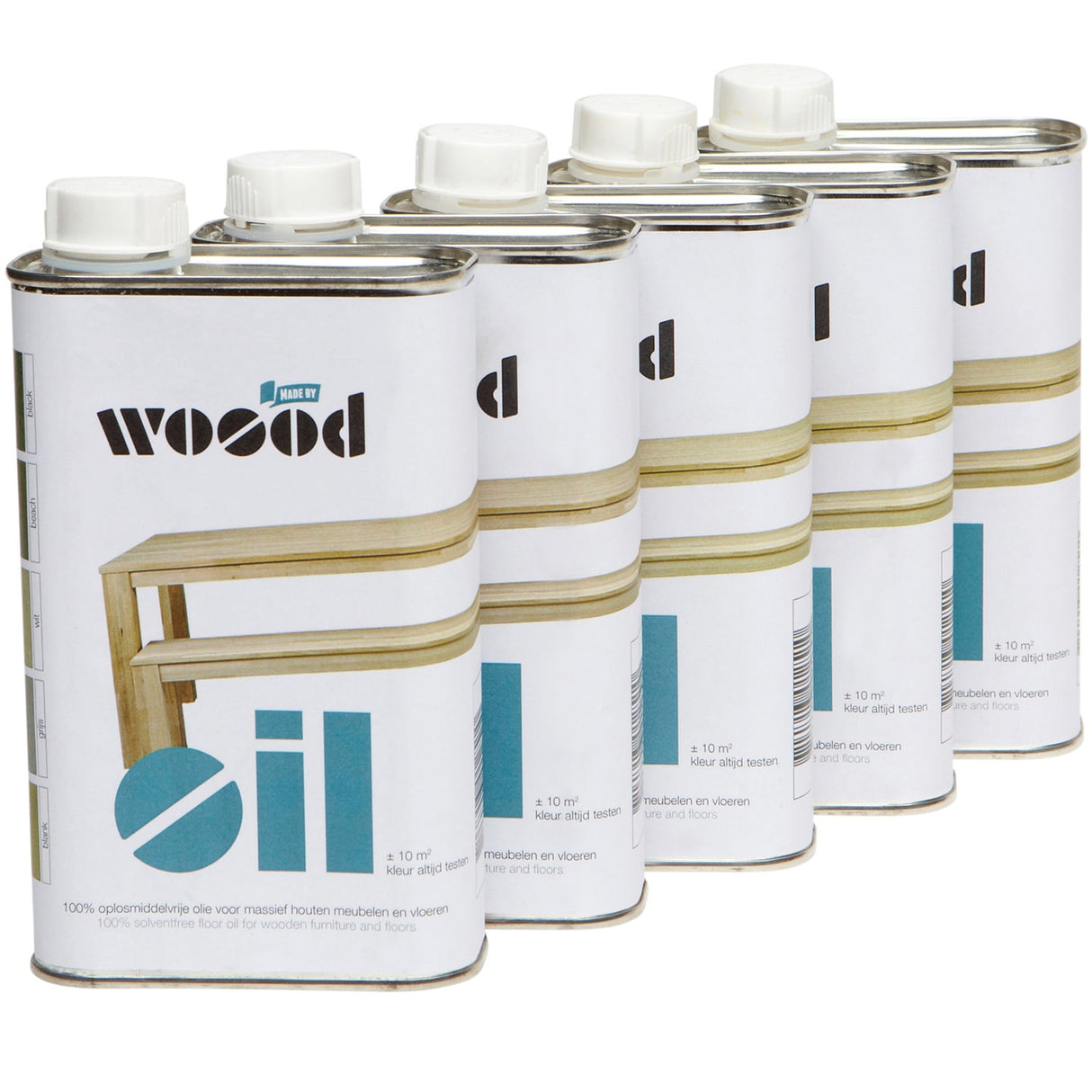 Olie Grijs 400 Ml Blik van WOOOD – Luxe comfort op maat van PureWonen. Vraag naar de beste prijs.