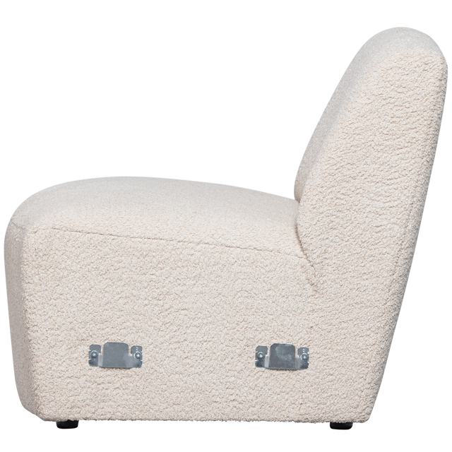 Coco 1 Zits Element Boucle Creme van WOOOD – Luxe comfort op maat van PureWonen. Vraag naar de beste prijs.