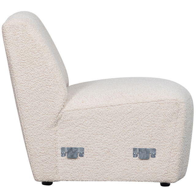 Coco 1 Zits Element Boucle Creme van WOOOD – Luxe comfort op maat van PureWonen. Vraag naar de beste prijs.