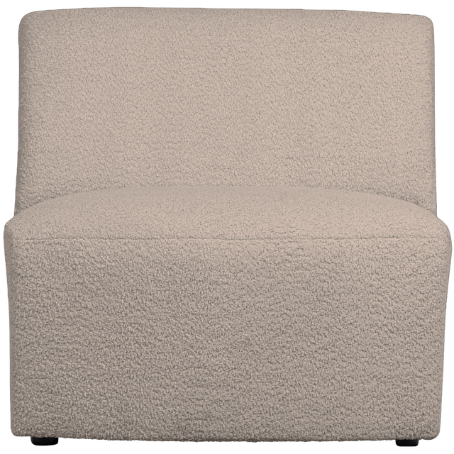 Coco 1 Zits Element Boucle Zand van WOOOD – Luxe comfort op maat van PureWonen. Vraag naar de beste prijs.