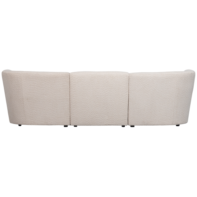 Coco 3 Zits Boucle Creme van WOOOD – Luxe comfort op maat van PureWonen. Vraag naar de beste prijs.