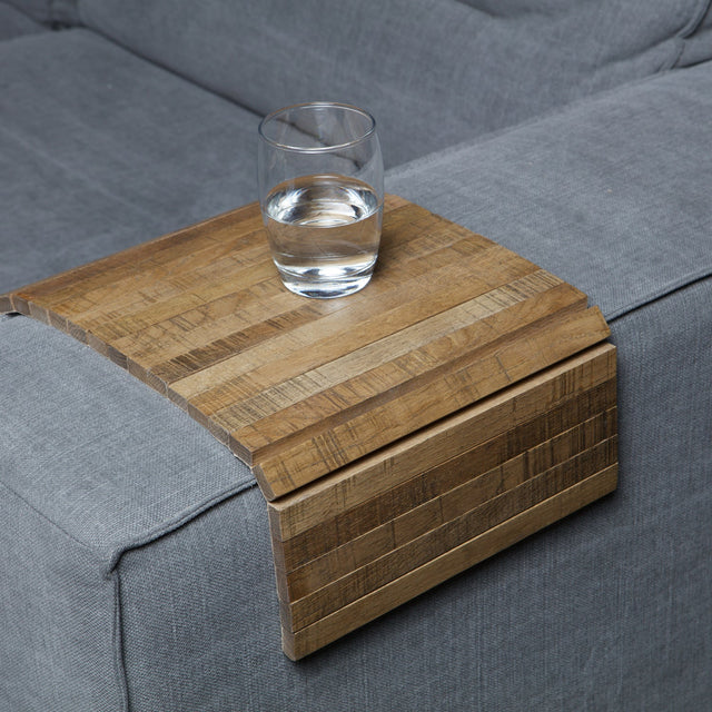 Armleuning Flexibel Dienblad Eiken Antique Finish M van WOOOD – Luxe comfort op maat van PureWonen. Vraag naar de beste prijs.