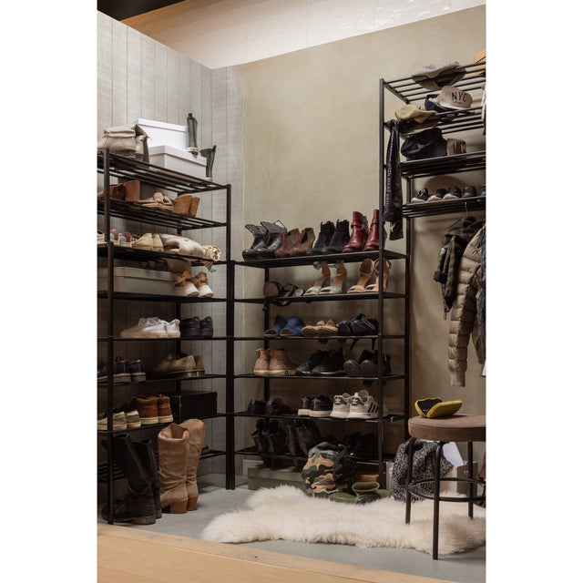 Ferro Schoenenrek Metaal Zwart van WOOOD – Luxe comfort op maat van PureWonen. Vraag naar de beste prijs.