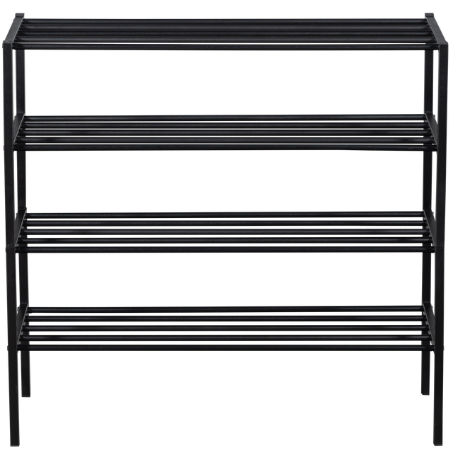 Ferro Schoenenrek Stapel V 2 Metaal Zwart van WOOOD – Luxe comfort op maat van PureWonen. Vraag naar de beste prijs.
