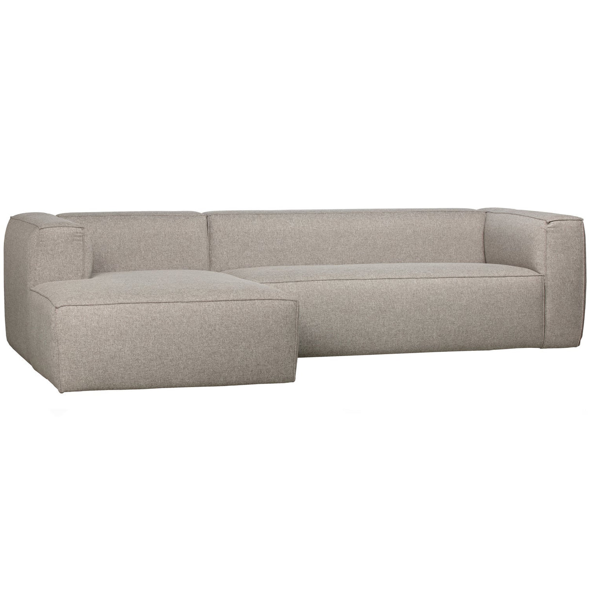 Bean Hoekbank Links Incl. Kussens Lichtgrijs Gemeleerd van WOOOD – Luxe comfort op maat van PureWonen. Vraag naar de beste prijs.
