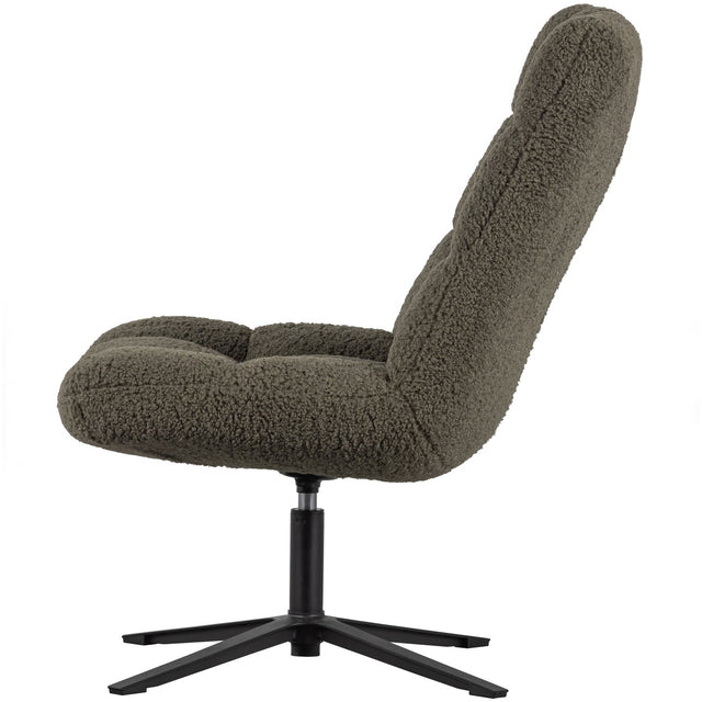Job Draaifauteuil Teddy Groen van WOOOD – Luxe comfort op maat van PureWonen. Vraag naar de beste prijs.