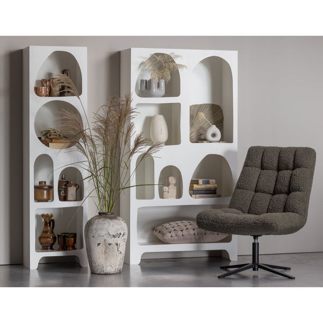 Job Draaifauteuil Teddy Groen van WOOOD – Luxe comfort op maat van PureWonen. Vraag naar de beste prijs.