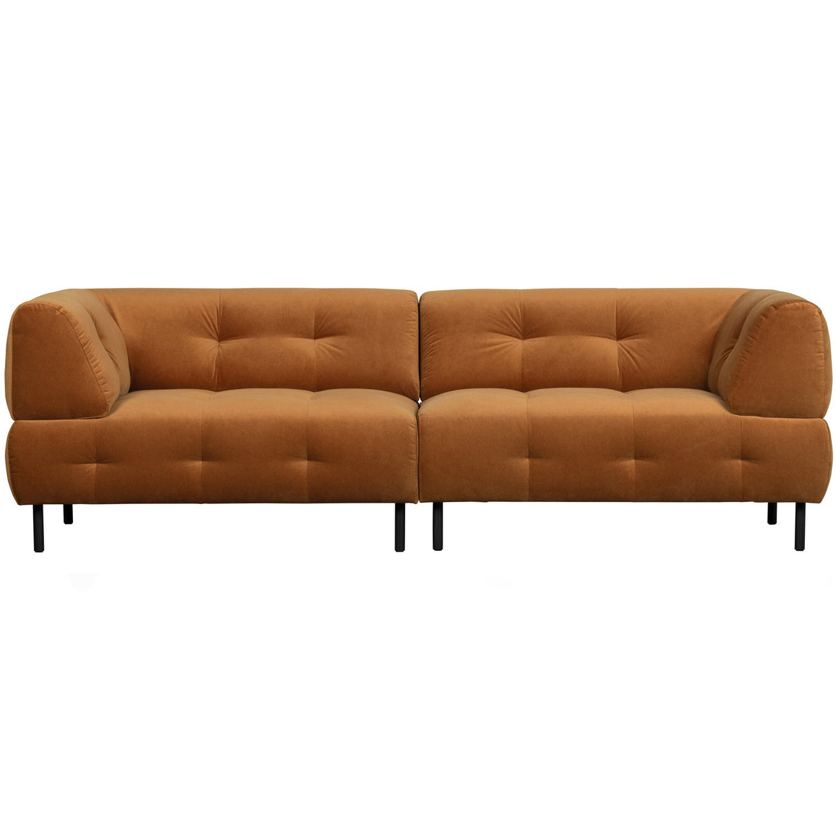 Lloyd 4 Zits Bank Gewassen Fluweel Cinnamon van WOOOD – Luxe comfort op maat van PureWonen. Vraag naar de beste prijs.