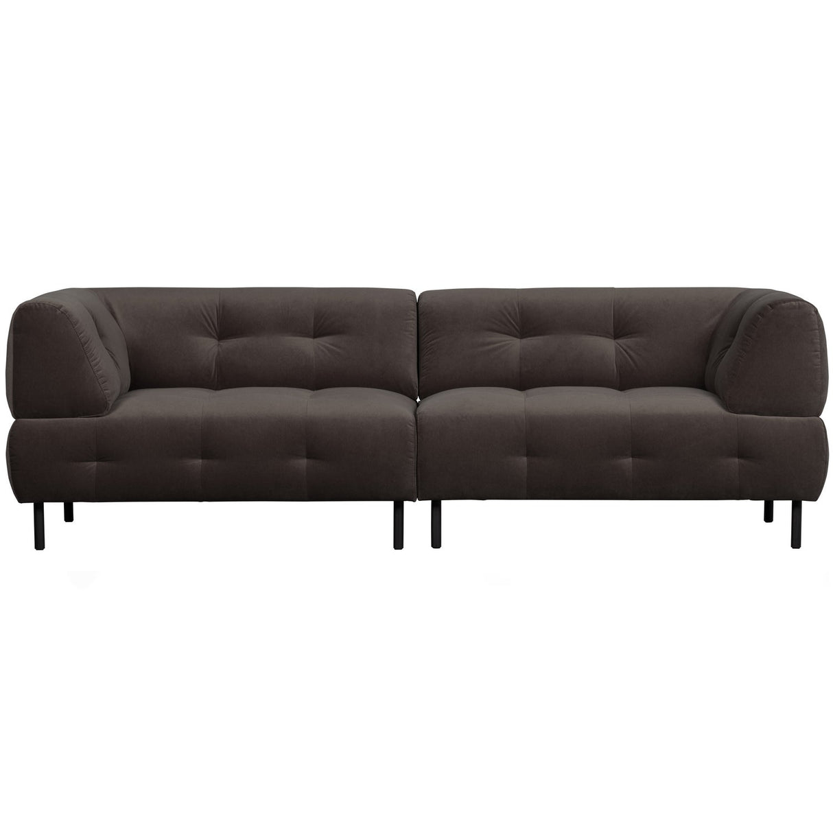Lloyd 4 Zits Bank Gewassen Fluweel Cast Iron van WOOOD – Luxe comfort op maat van PureWonen. Vraag naar de beste prijs.