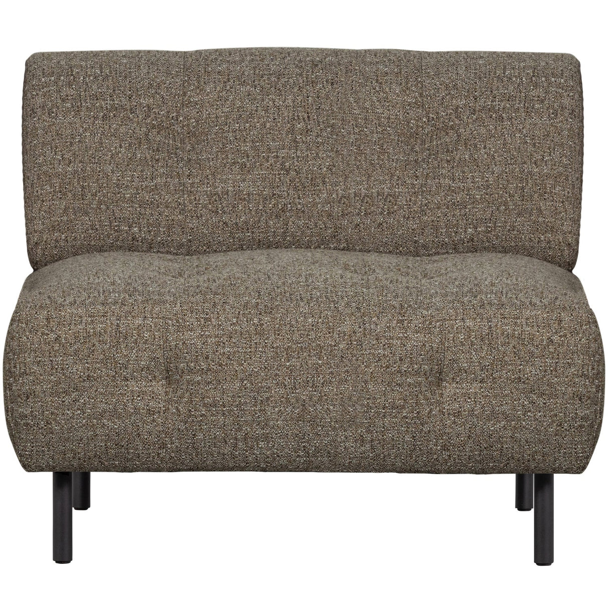Lloyd Fauteuil Grof Geweven Donkerbruin Melange van WOOOD – Luxe comfort op maat van PureWonen. Vraag naar de beste prijs.