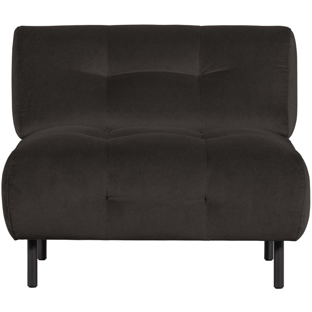 Lloyd Fauteuil Gewassen Fluweel Cast Iron van WOOOD – Luxe comfort op maat van PureWonen. Vraag naar de beste prijs.