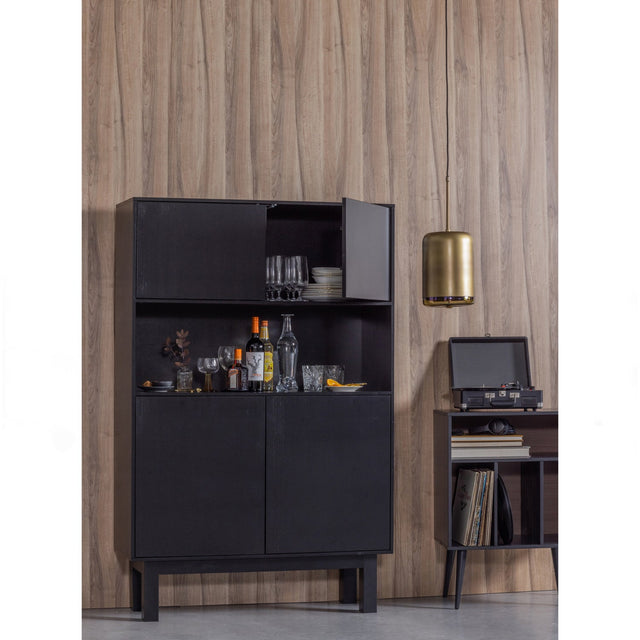 Safa Hanglamp Verticaal Metaal Glas Brass van WOOOD – Luxe comfort op maat van PureWonen. Vraag naar de beste prijs.