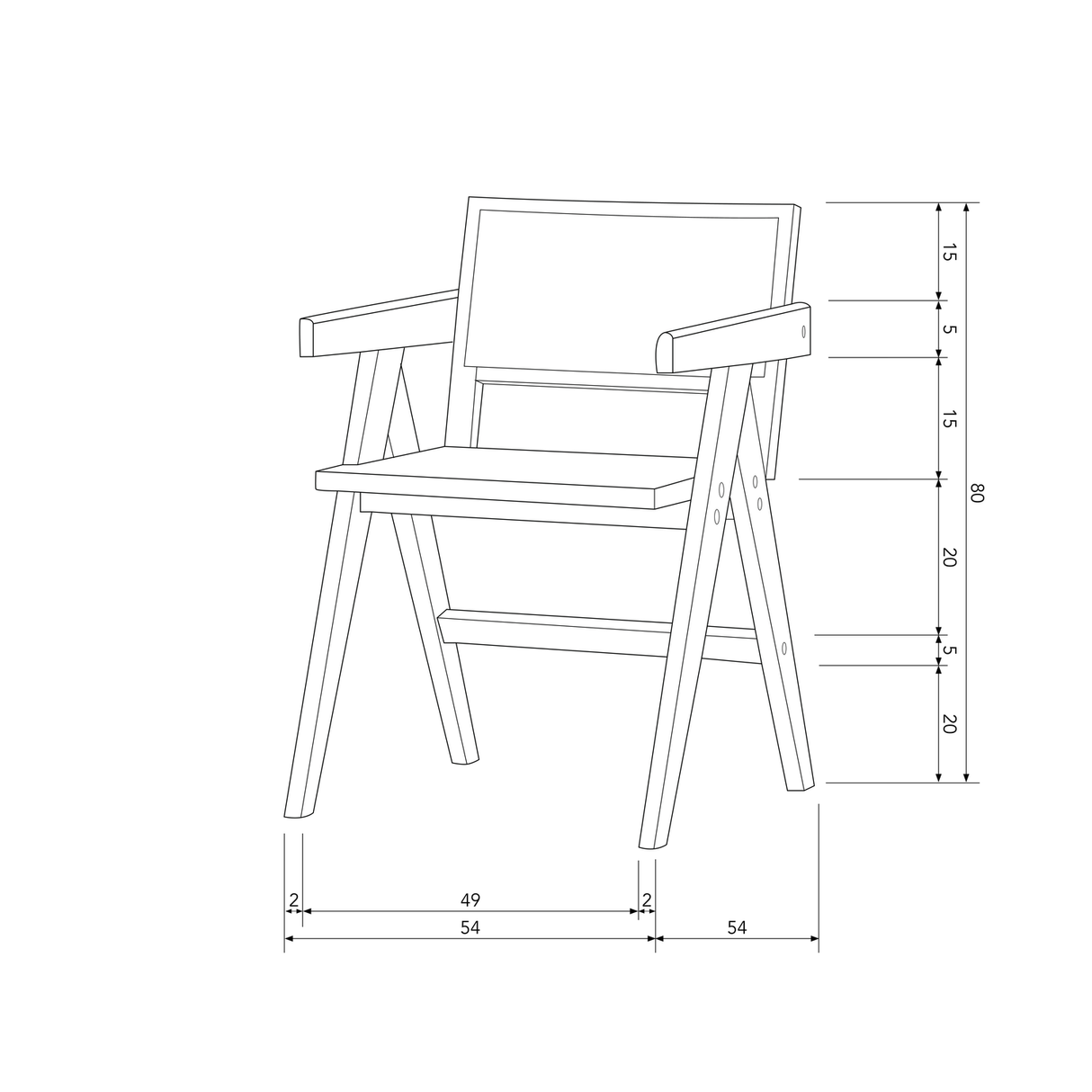 Gunn Eetkamerstoel Rattan / Hout Zwart van WOOOD – Luxe comfort op maat van PureWonen. Vraag naar de beste prijs.