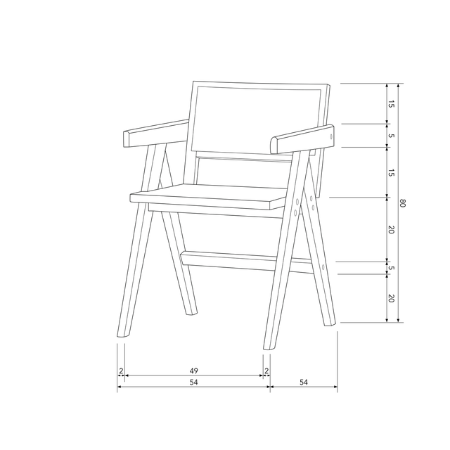 Gunn Eetkamerstoel Rattan / Hout Zwart van WOOOD – Luxe comfort op maat van PureWonen. Vraag naar de beste prijs.