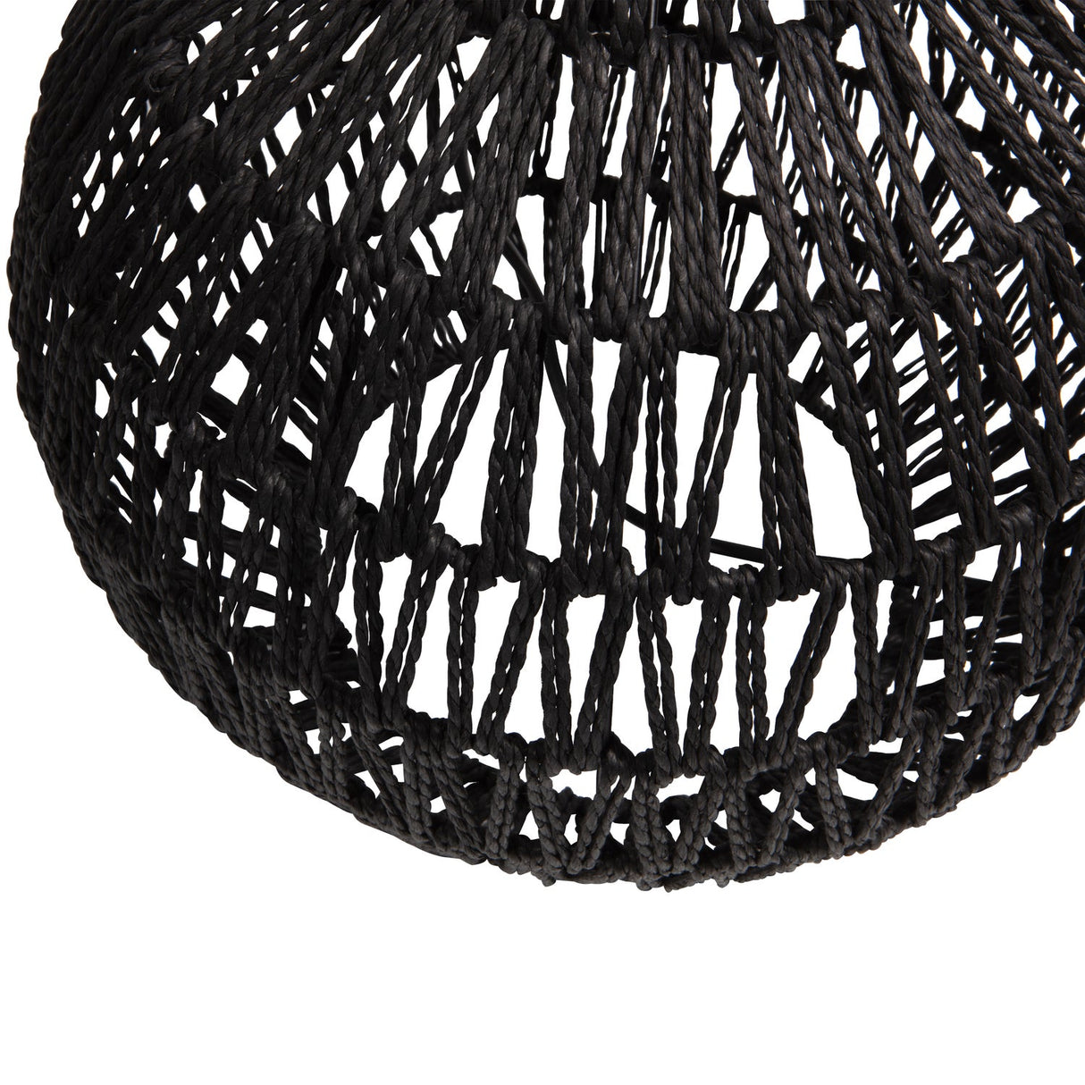 Macy Tafellampvoet Rattan Look Zwart van WOOOD – Luxe comfort op maat van PureWonen. Vraag naar de beste prijs.