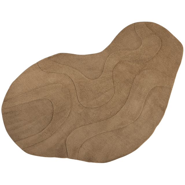 Alya Vloerkleed Organisch Pale Brown 170x240 Cm van WOOOD – Luxe comfort op maat van PureWonen. Vraag naar de beste prijs.