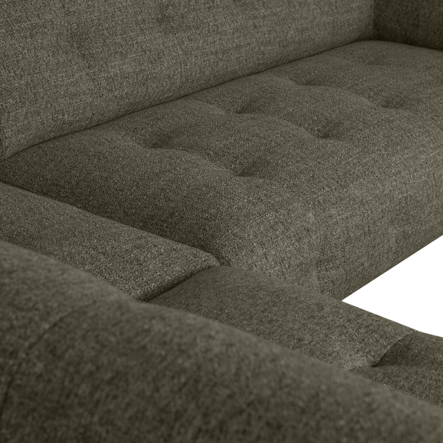 Lloyd Hoekbank Links Grof Geweven Groen Melange van WOOOD – Luxe comfort op maat van PureWonen. Vraag naar de beste prijs.