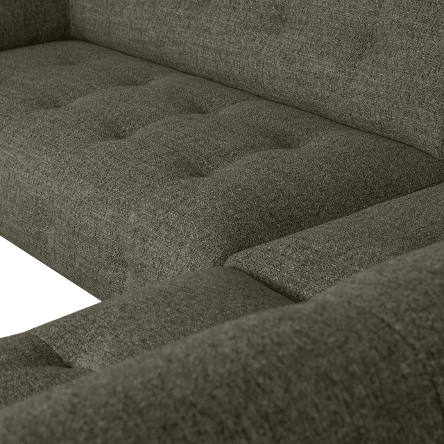 Lloyd Hoekbank Rechts Grof Geweven Groen Melange van WOOOD – Luxe comfort op maat van PureWonen. Vraag naar de beste prijs.