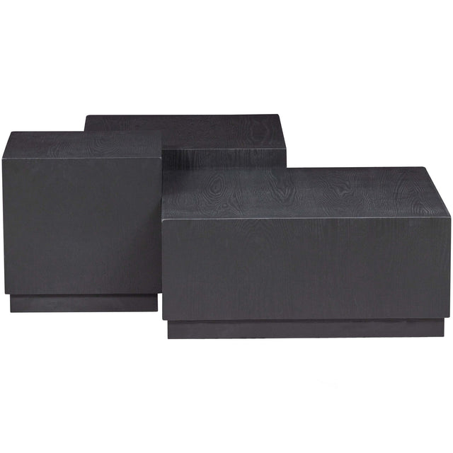 Set V 3 Pim Bijzettafels Hout Zwart van WOOOD – Luxe comfort op maat van PureWonen. Vraag naar de beste prijs.