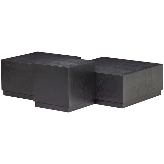 Set V 3 Pim Bijzettafels Hout Zwart van WOOOD – Luxe comfort op maat van PureWonen. Vraag naar de beste prijs.