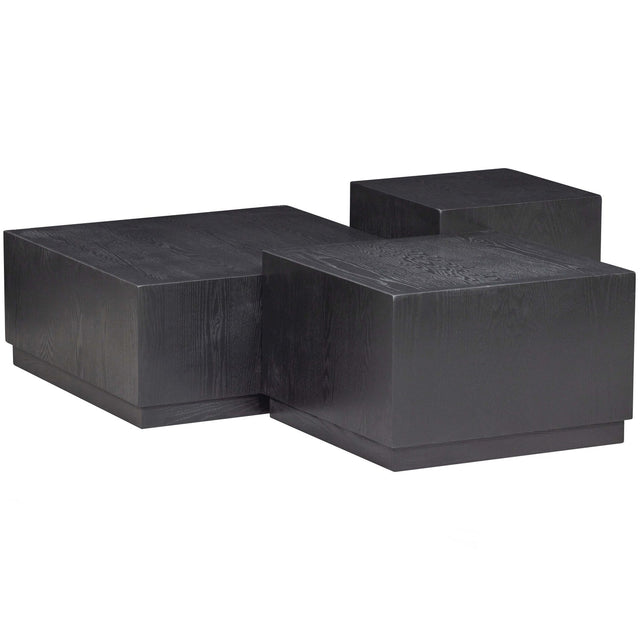 Set V 3 Pim Bijzettafels Hout Zwart van WOOOD – Luxe comfort op maat van PureWonen. Vraag naar de beste prijs.