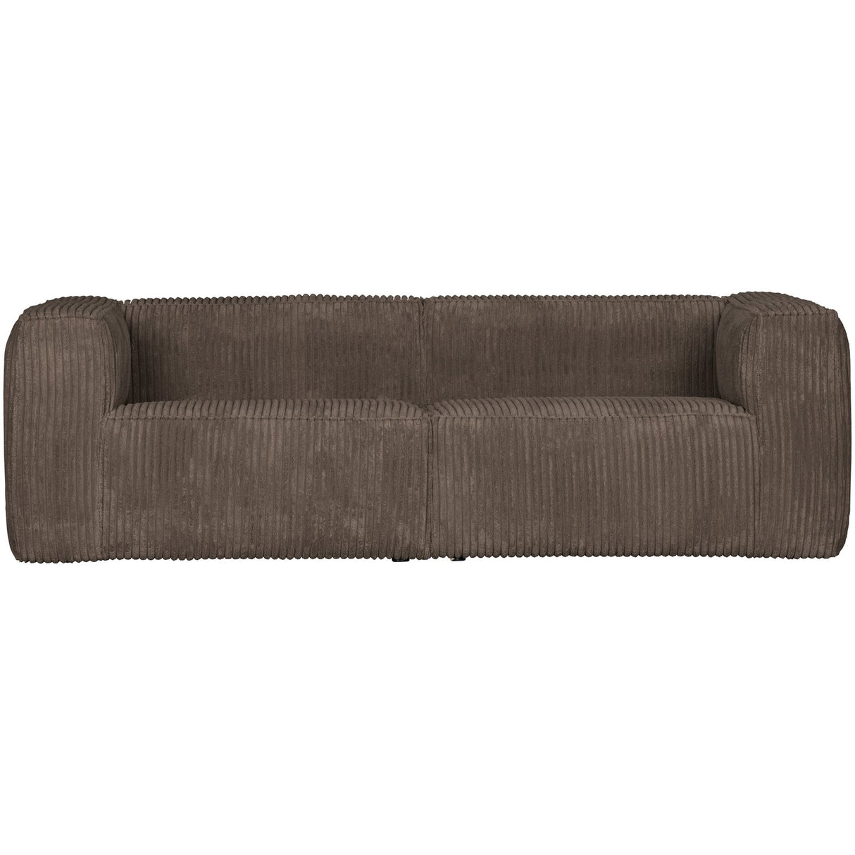 Bean 3,5 Zits Bank Grove Ribstof Mud van WOOOD – Luxe comfort op maat van PureWonen. Vraag naar de beste prijs.