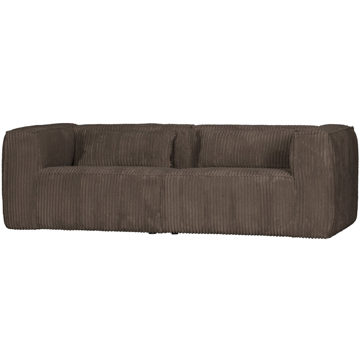 Bean 3,5 Zits Bank Grove Ribstof Mud van WOOOD – Luxe comfort op maat van PureWonen. Vraag naar de beste prijs.