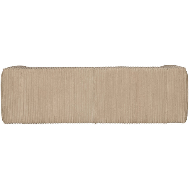 Bean 3,5 Zits Bank Grove Ribstof Travertin van WOOOD – Luxe comfort op maat van PureWonen. Vraag naar de beste prijs.
