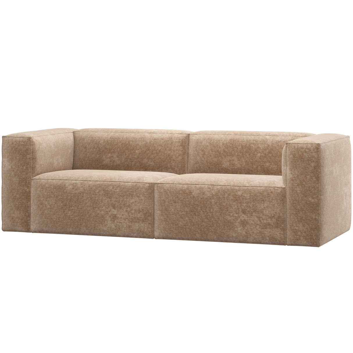 Bean 3,5 Zits Bank Chenille Velvet Perzikroze
