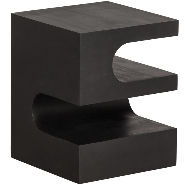 Toma Bijzettafel Mango Hout Zwart van WOOOD – Luxe comfort op maat van PureWonen. Vraag naar de beste prijs.