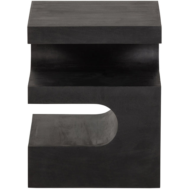 Toma Bijzettafel Mango Hout Zwart van WOOOD – Luxe comfort op maat van PureWonen. Vraag naar de beste prijs.